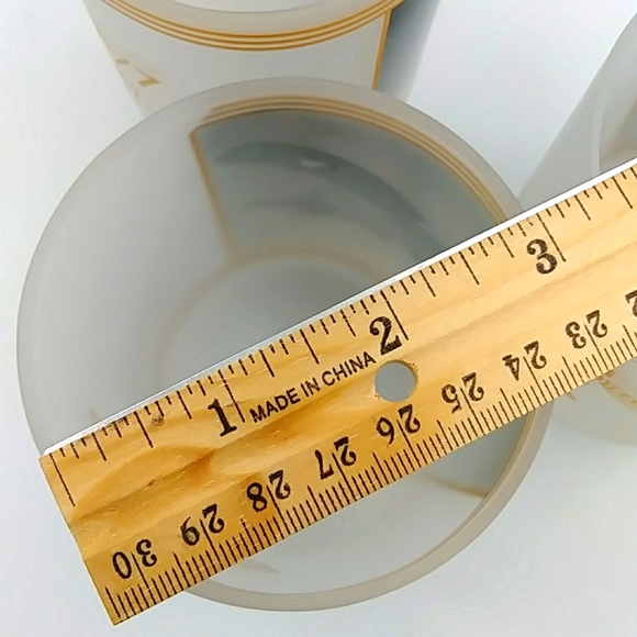 🐡HP! 3 Boeing WWII Bomber Highball Frosted Glasses. Airplanes - Picture 8 of 9